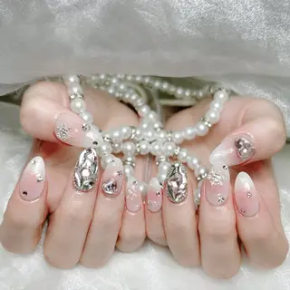 ネイル MoMoA Nail ネイル長さ出し専門店のネイルデザイン