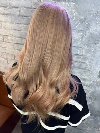 ロング カラー 🎀モテ髪ﾐﾙｸﾃｨ ｰ🎀yasunaのヘアスタイル