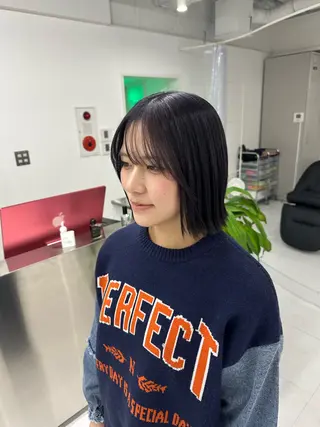 ショート カラー バレイヤージュ募集中 HAYATOのヘアスタイル