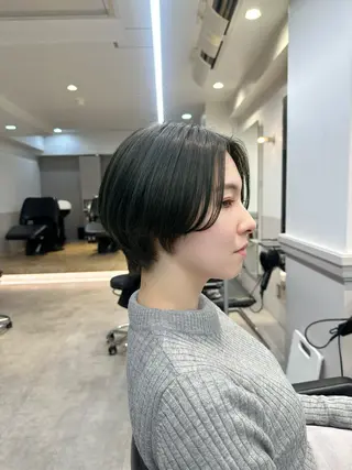 ショート あいこ/ハンサムショ ート無料/蔵前🌷のヘアスタイル