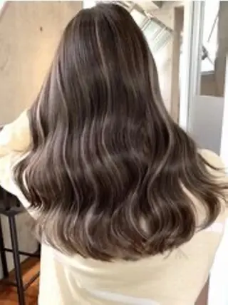ロング 横浜　店長 橋場優のヘアスタイル