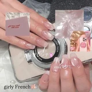 ネイル 長瀬 瑠霞のネイルデザイン