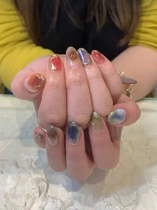 ネイル マキノ ユイのネイルデザイン