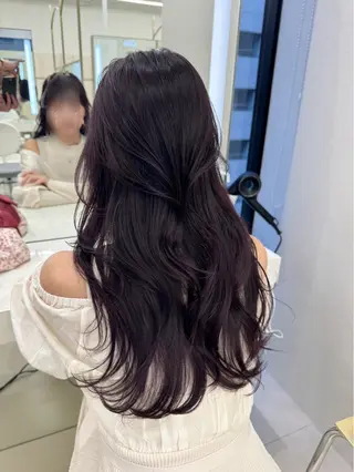 ロング COA🎀オギユリ /透明感カラー🫧のヘアスタイル