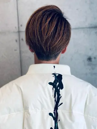 ショート メンズ 平栗 篤のヘアスタイル