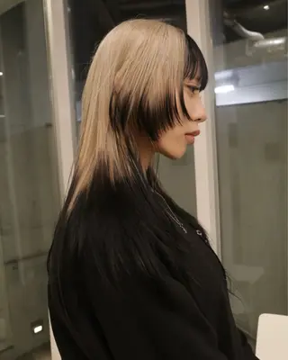 ロング カラー レイヤーカットとハイ トーン/HIROKIのヘアスタイル