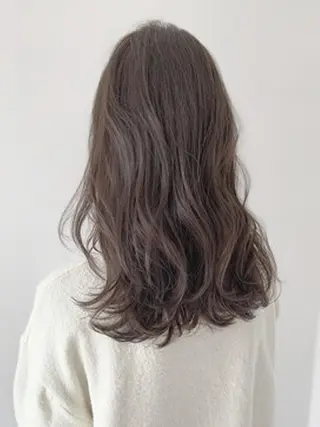 ロング パーマ カラー LOOP 佐藤のヘアスタイル