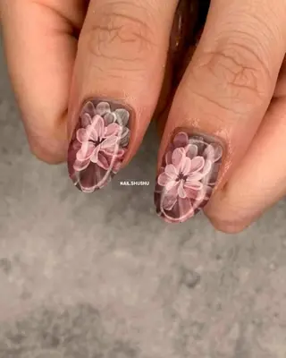 ネイル 3dパーツ/流行り 👧shushu❤️のネイルデザイン