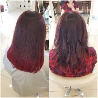 カラー SALOWIN栄 高須大貴のヘアスタイル