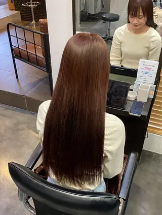 ロング カラー 瀬田/韓国レイヤー/ トレンドヘア石田亜弥のヘアスタイル