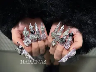 ネイル HAPPINAS ののかのネイルデザイン