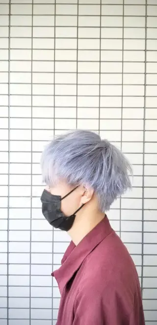 メンズ カラー La fith hair 池袋店所属・🌿赤み消し/ 艶カラー落合 優🌿のヘアスタイル