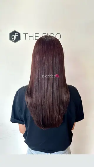 ロング カラー こがねざわみさき 🦭透明感カラーのヘアスタイル