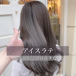 ミディアム カラー パーマ ヘアアレンジ 🇰🇷韓国レイヤー 錦糸町【北山謙三】のヘアスタイル