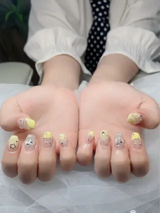 ネイル ハイネイル 自宅サロンのネイルデザイン