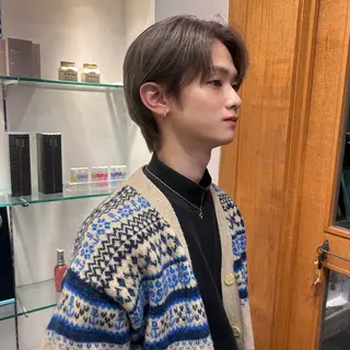 カラー メンズ mi yuのヘアスタイル