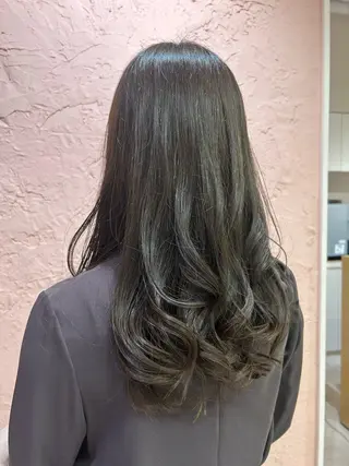 ロング カラー 横浜カラー/ブリーチ SAKI💫のヘアスタイル