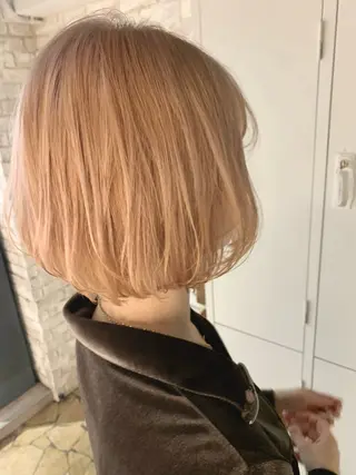 ショート ✨ハイトーン✨艶髪 ✨髪質改善✨和田のヘアスタイル