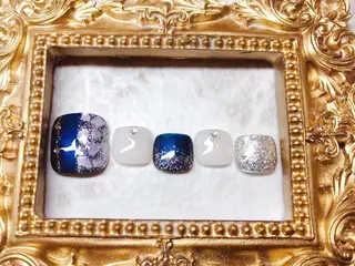 ネイル マジック ミラーのネイルデザイン