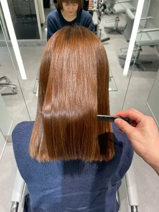 ミディアム unique RINNEのヘアスタイル