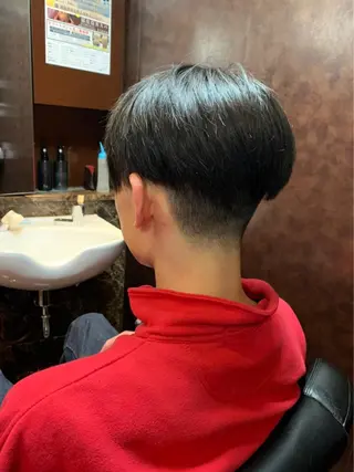 ショート メンズ 羽木 隆徒のヘアスタイル