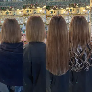 ショート カラー ヘアアレンジ マツエク・マツパ 🌈派手髪エクステ ブレイズ🌈ひろとのヘアスタイル