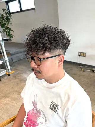 パーマ メンズ 骨格補正施術/メンズ 専門美容師/YUYAのヘアスタイル