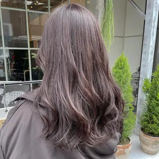 ロング カラー 【完全個室】髪質改善 暖色カラー/山崎唯奈のヘアスタイル