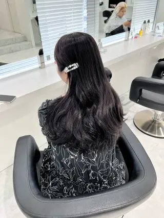 ロング 艶カラー美髪縮毛矯正 /髪質改善✨️ユウキのヘアスタイル