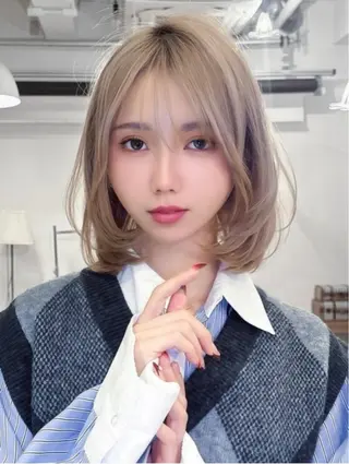 セミロング 🫧髪質改善🫧 マツモトのヘアスタイル