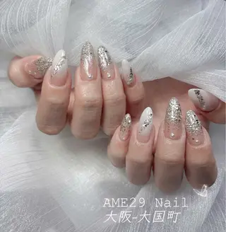 ロング AME29 Nail ネイルサロンのネイルデザイン