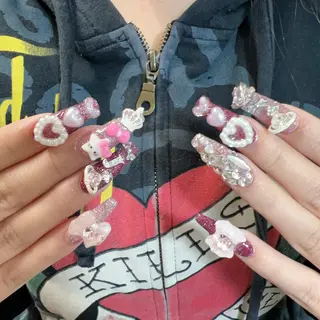 ネイル 🍄Rina🍄 韓国風ネイルのネイルデザイン