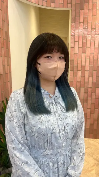 ロング カラー 柔らかい艶暖色 レイヤー🫧姫汝のヘアスタイル