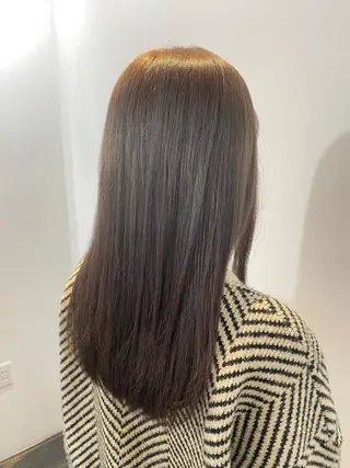 セミロング カラー パーマモデル募集中 渥美翔人のヘアスタイル