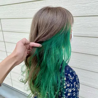 ロング カラー ✨髪質改善🎨 杉本賢人のヘアスタイル