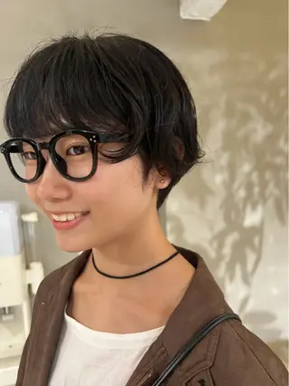 ショート ホリバ ユカのヘアスタイル