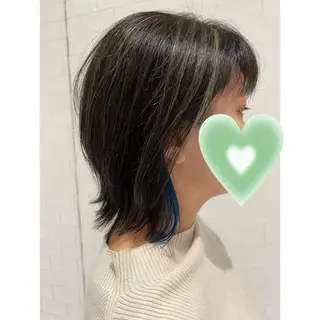 ミディアム カラー 🤍美髪×艶カラー RYOKO🤍のヘアスタイル
