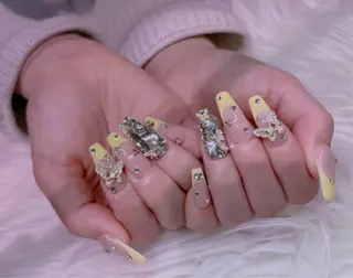 ネイル 長さだし専門店 M2　rikaのネイルデザイン