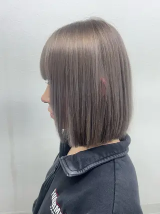カラー ダブルスキルエクステ /羽エクステ白石宇由のヘアスタイル