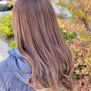 ロング カラー INCE HAIR 竹牟礼翔のヘアスタイル