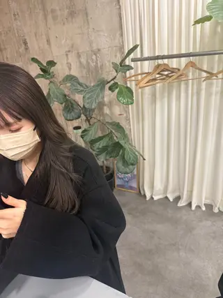 ロング ayumi ／透明感カラーのヘアスタイル