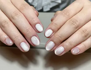 ネイル By moonネイル 🌷ワンホン/韓国風のネイルデザイン