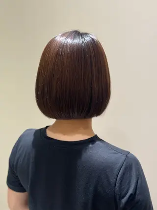 ショート 黒島優香🦋 /縮毛矯正/髪質改善のヘアスタイル