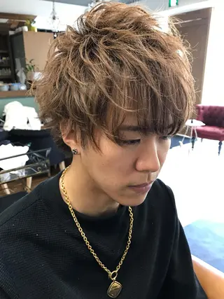 ショート イシイ リョウヘイのヘアスタイル