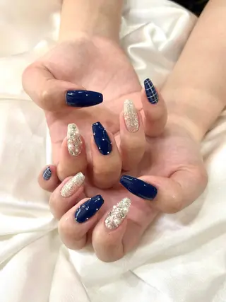 セミロング mimi‪‪❤︎‬ harukaのネイルデザイン