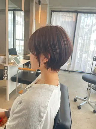 ショート カラー 【ショートカット 美髪矯正】今井隆太のヘアスタイル