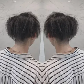 ショート メンズ 重政 和樹のヘアスタイル