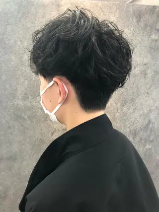 パーマ メンズ Noyヨシモト ヒロトのヘアスタイル