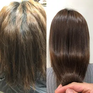 セミロング 仲尾 翔也のヘアスタイル