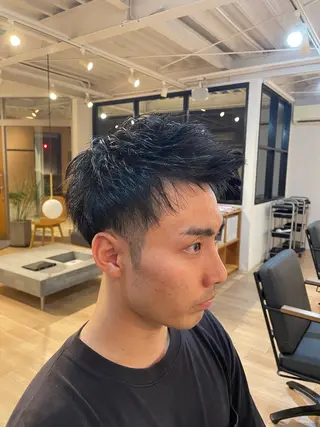 ショート 長瀬 友樹のヘアスタイル